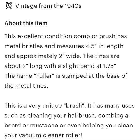 Mustache and Bread brush - Picture 4 of 6